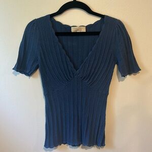 sezane cloe knit jumper top